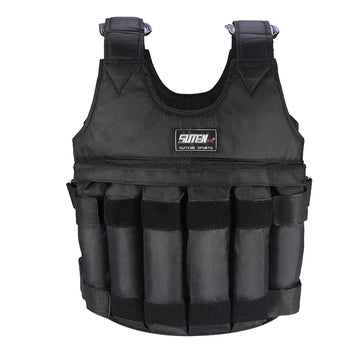 Adjustable 1-20kg Weighted Vest for Women & Men Fitness Training