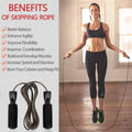 Adjustable Steel Wire Jump Rope for Speed Skipping & Fitness