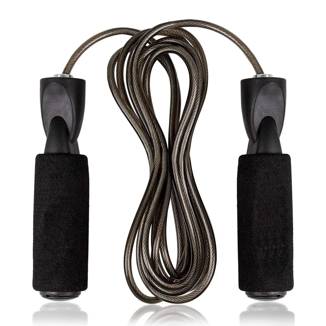 Adjustable Steel Wire Jump Rope for Speed Skipping & Fitness