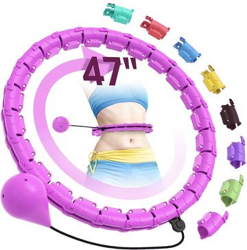 Smart Sport Hoop: Adjustable Weighted Exercise Hoop for Adults