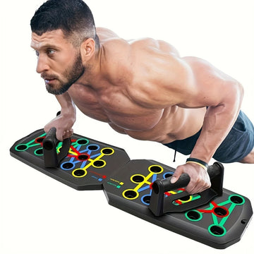 Portable Push-Up Board with Handles – Home Gym Workout