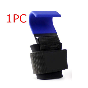 Weight Lifting Hooks with Wrist Wraps for Gym & Pull-Ups