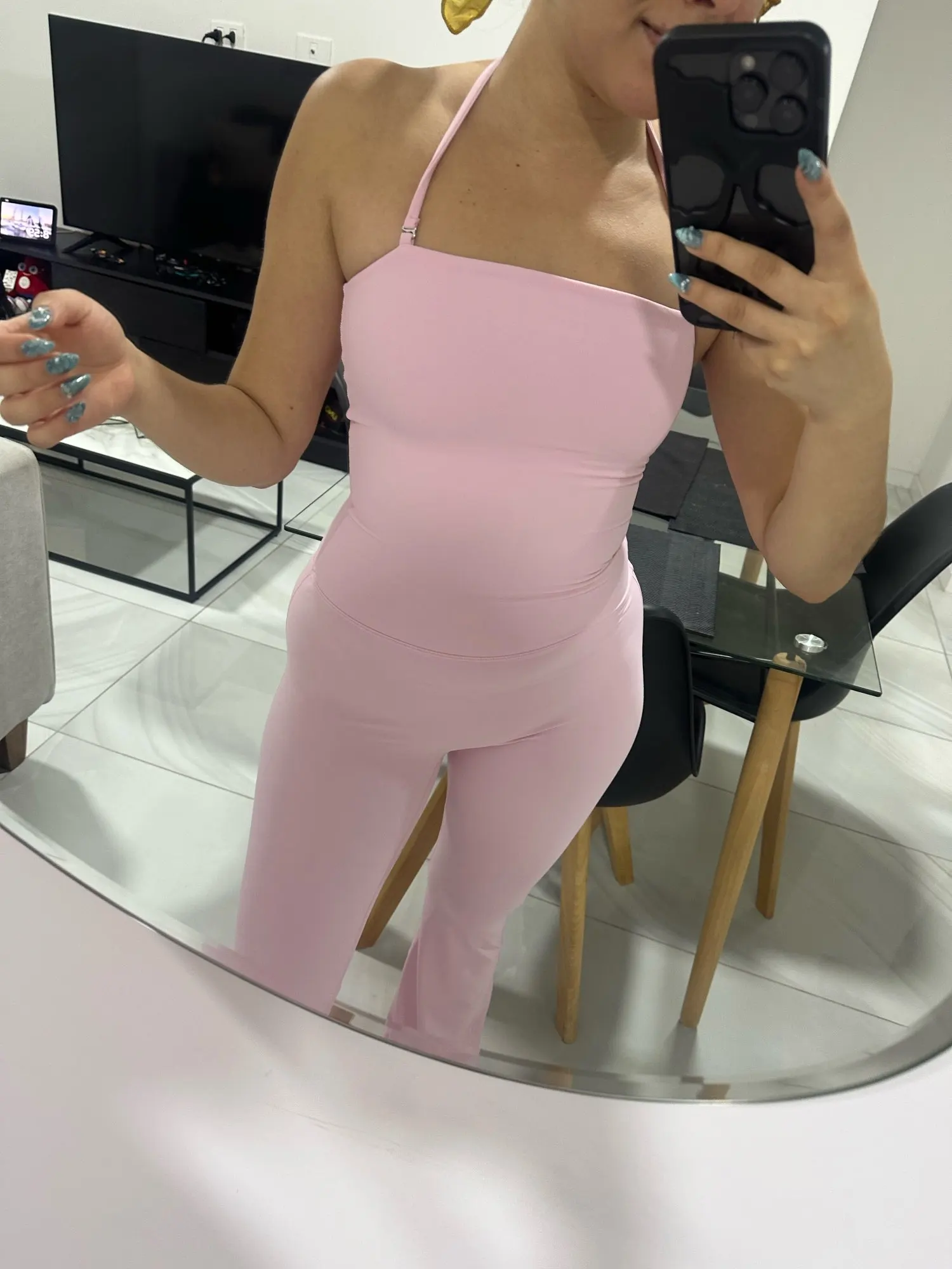 Buyer photo 1 of 2, Pink White · S