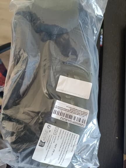 Buyer photo 2 of 2, all black · 8oz