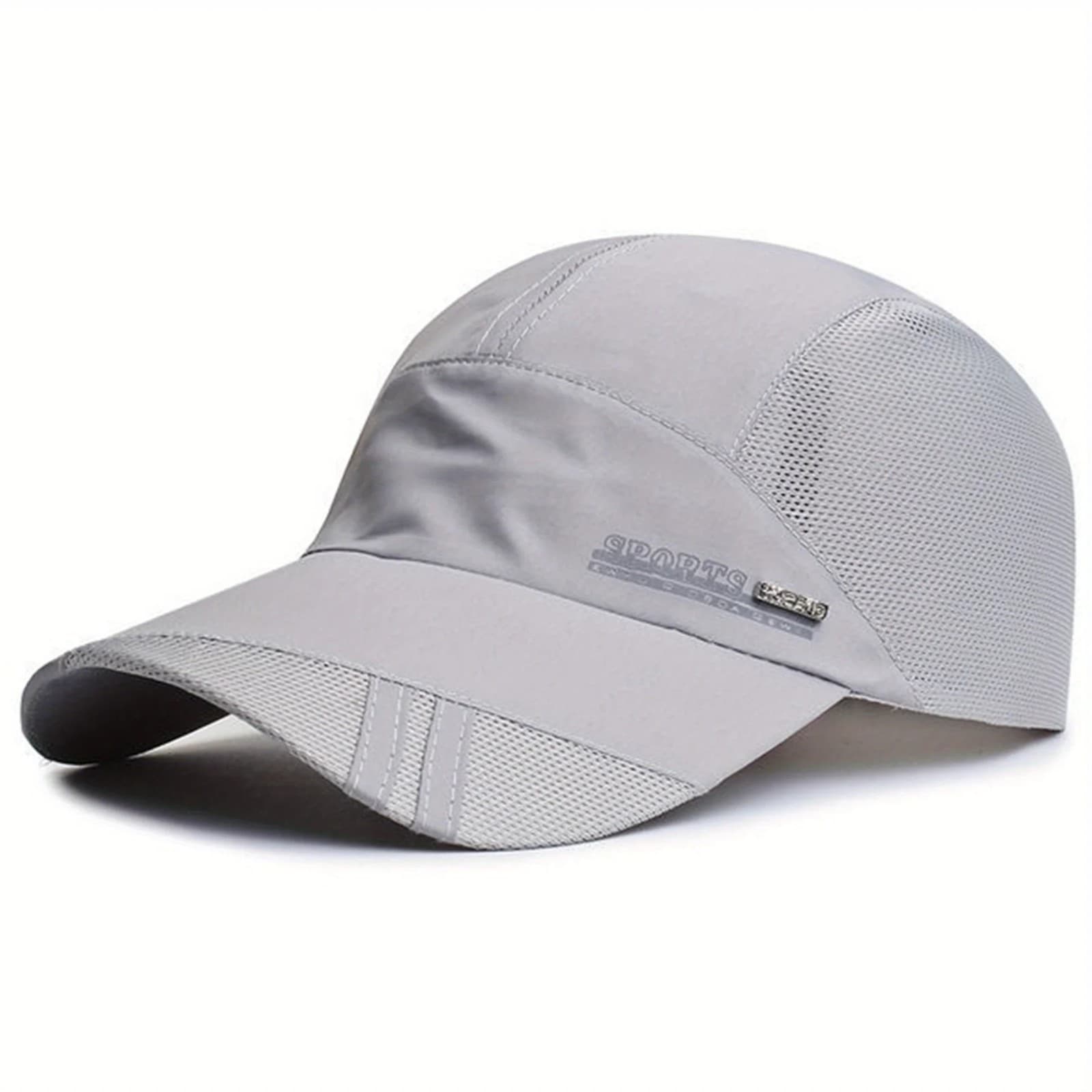 Quick Dry Sports Cap with Mesh Panels, view 7 of 8