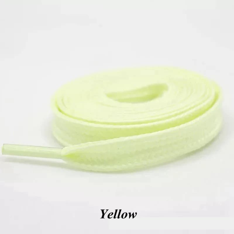 Glow in the Dark Shoelaces, Flat Luminous Laces, view 2 of 8