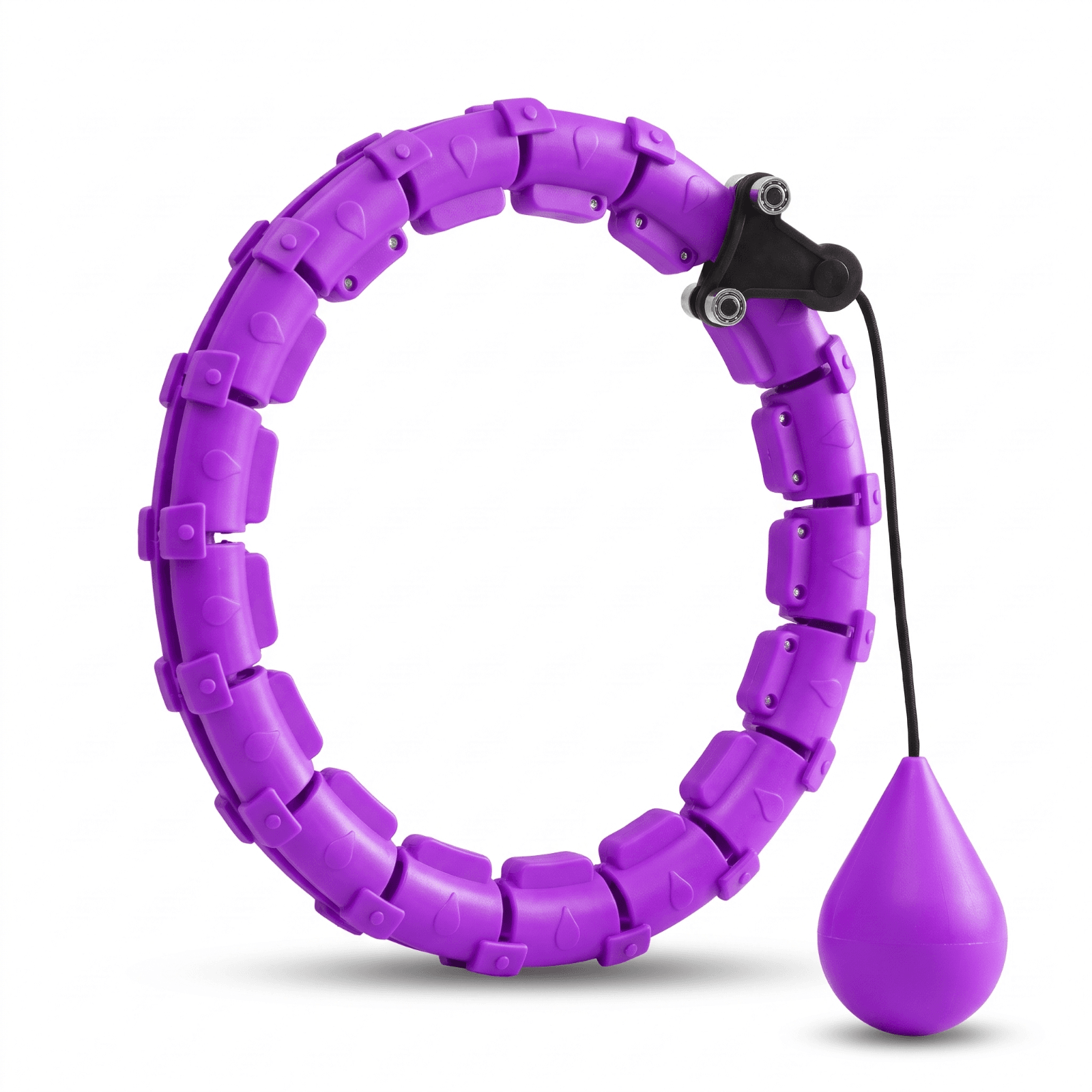 Smart Waist Hula Hoop, 24-Knot Fitness Hoop, view 1 of 6