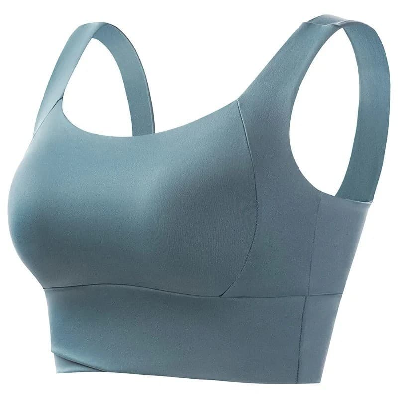 High-Impact Sports Bra, Wire-Free Racerback, view 7 of 8