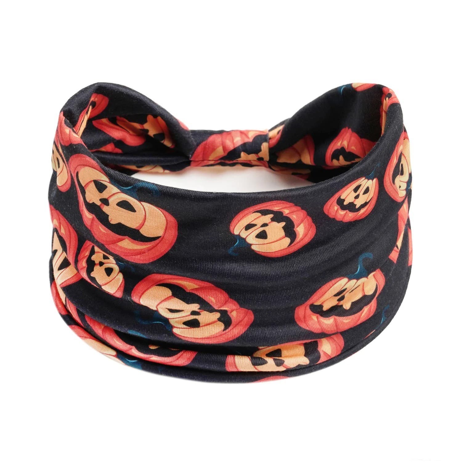 Halloween Knotted Workout Headband, Wide Stretch, view 4 of 5