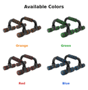 Push-Up Bars, Padded Steel U-Shaped Pair, view 1 of 7