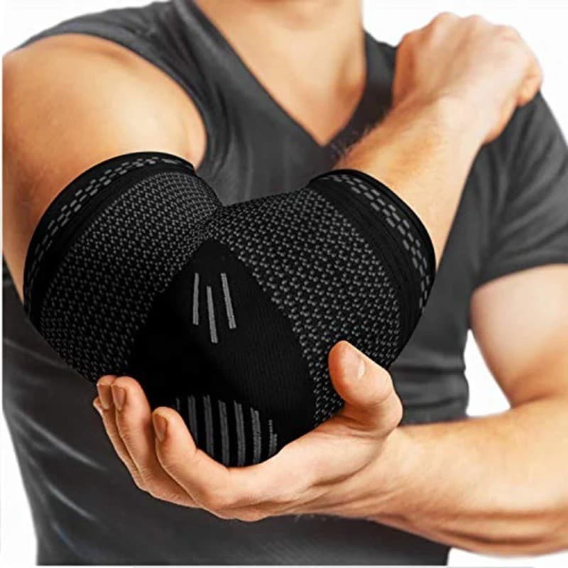 Elastic Elbow Sleeve, Breathable Compression, view 4 of 6