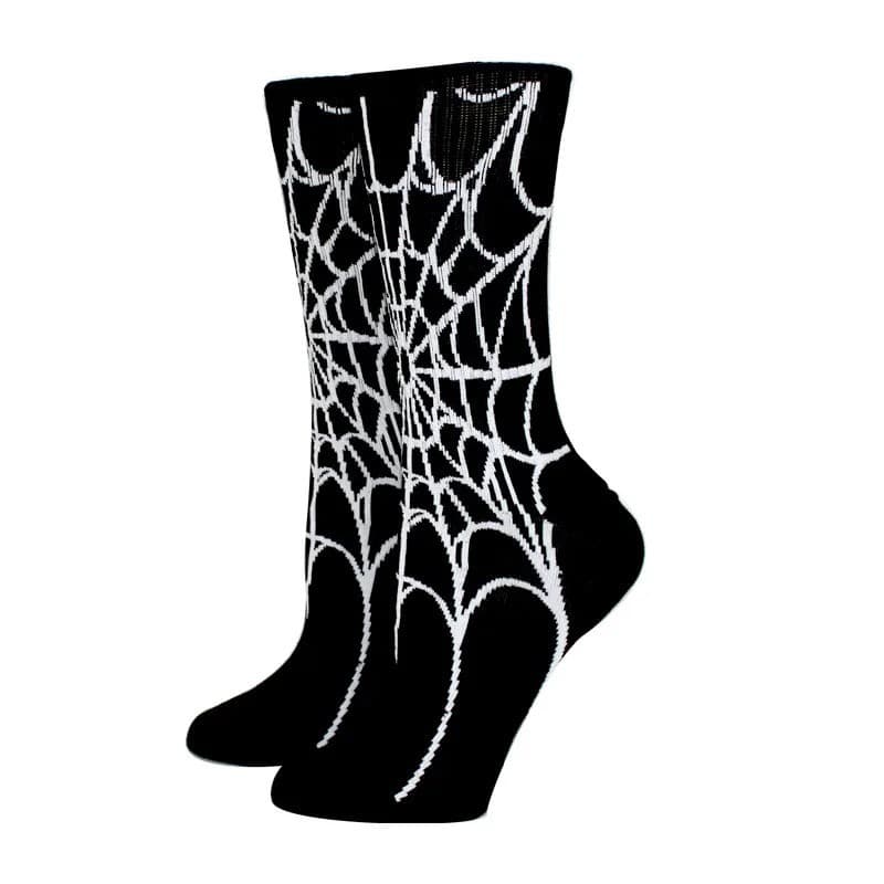 Skeleton Running Socks 3 Pack Crew Length, view 2 of 8
