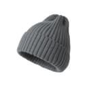 Ribbed Knit Beanie, Stretchy Unisex, view 3 of 4