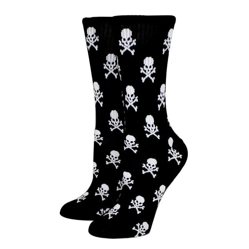 Skeleton Running Socks 3 Pack Crew Length, view 4 of 8