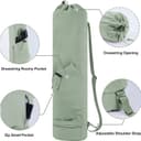 Yoga Mat Bag with Multiple Pockets, view 5 of 7