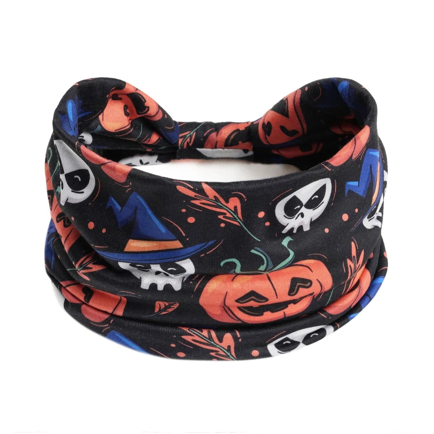 Halloween Knotted Workout Headband, Wide Stretch, view 3 of 5