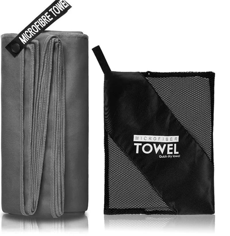 Microfiber Sports Towel, Quick-Drying, 80x130cm, view 2 of 8