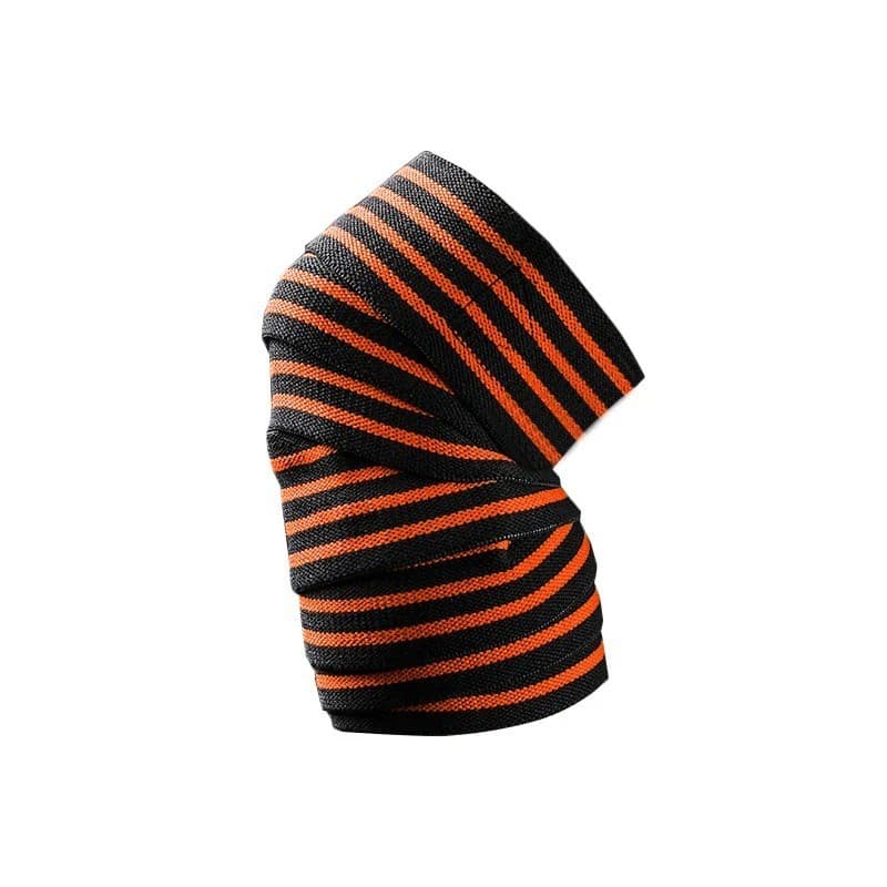 Striped Knee Wrap for Squats, Six Colours, view 1 of 6