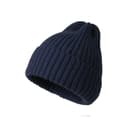 Ribbed Knit Beanie, Stretchy Unisex, view 2 of 4