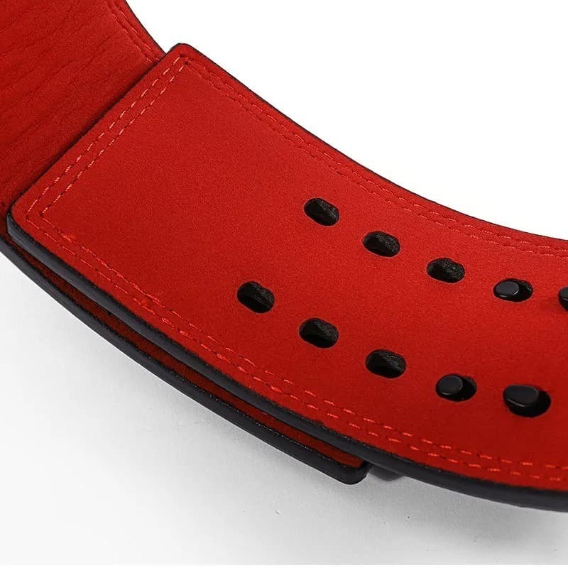 Leather Weightlifting Belt, Lever Buckle, view 7 of 8