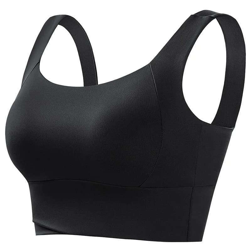 High-Impact Sports Bra, Wire-Free Racerback, view 4 of 8