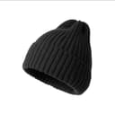 Ribbed Knit Beanie, Stretchy Unisex, view 1 of 4