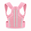 Upper Back Brace for Women, Pink Adjustable Shoulder Support, view 1 of 3
