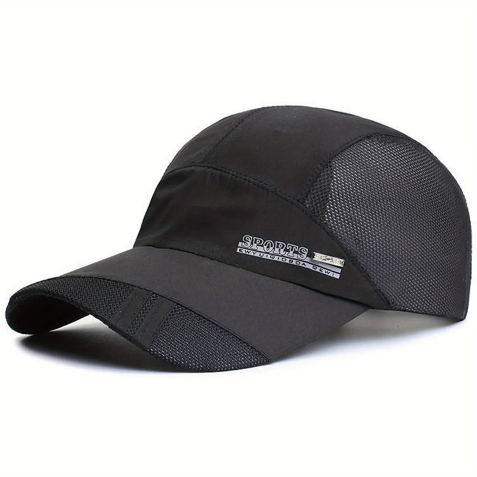 Quick Dry Sports Cap with Mesh Panels, view 6 of 8