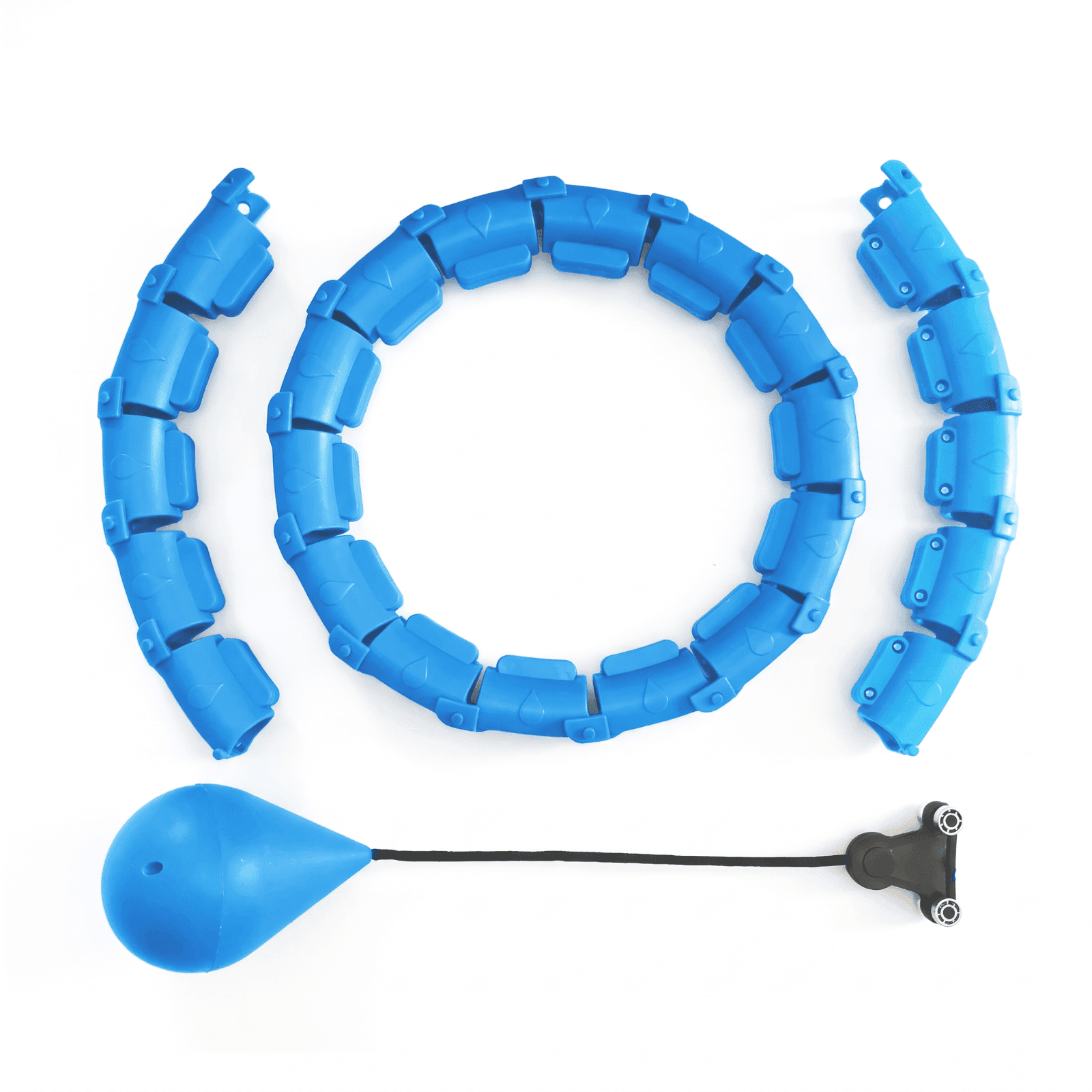 Smart Waist Hula Hoop, 24-Knot Fitness Hoop, view 4 of 6