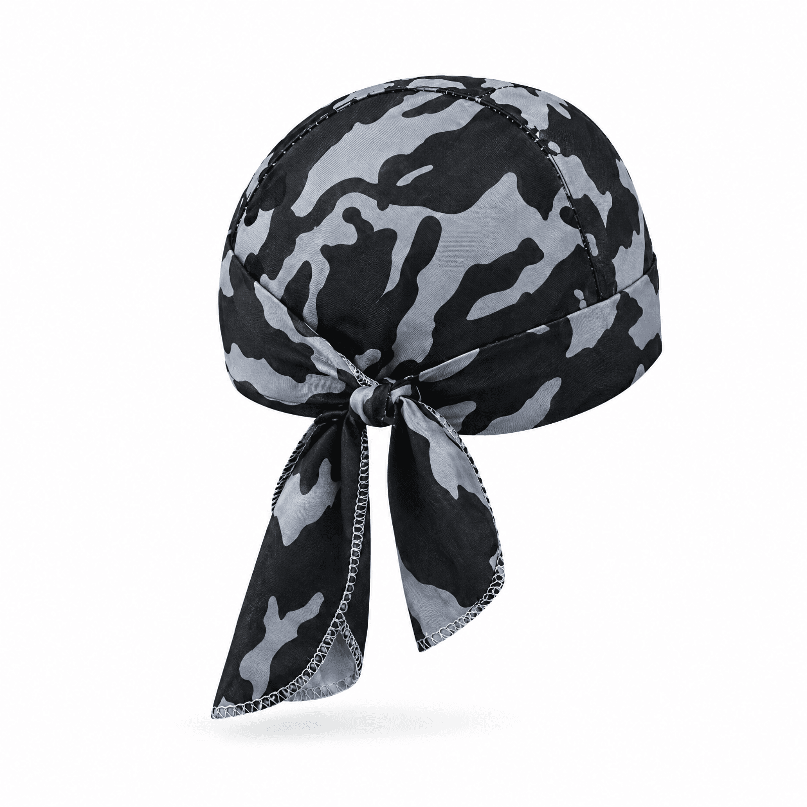 Camo Tie-Back Head Wrap for Gym, Cycling, Running, view 2 of 4