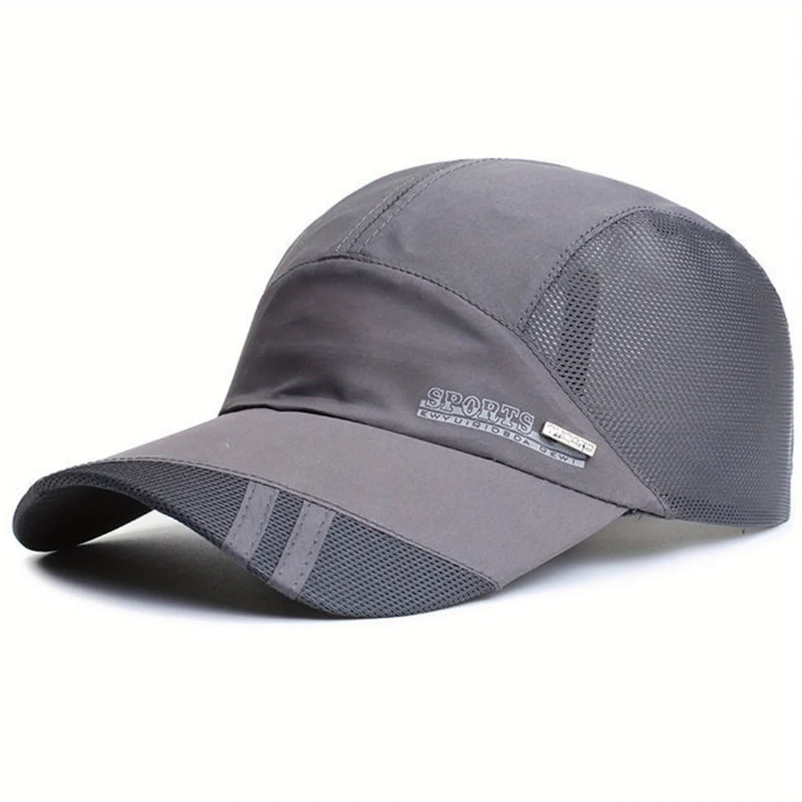 Quick Dry Sports Cap with Mesh Panels, view 8 of 8