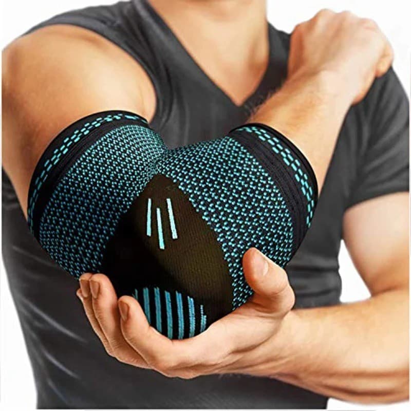Elastic Elbow Sleeve, Breathable Compression, view 2 of 6