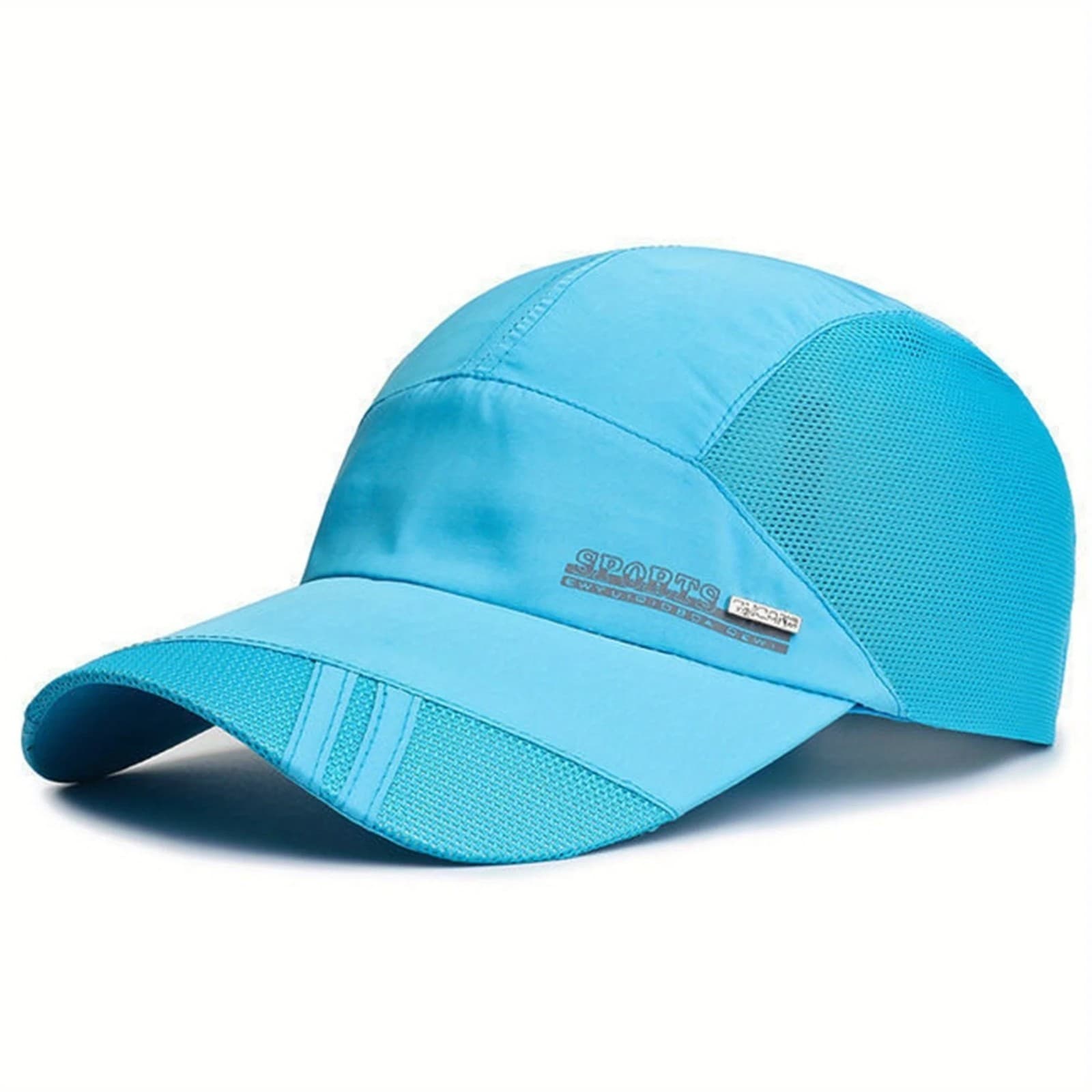 Quick Dry Sports Cap with Mesh Panels, view 4 of 8