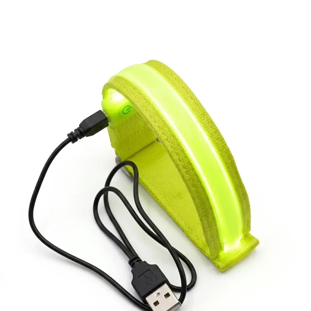 Rechargeable LED Armband - Reflective Night Training Safety