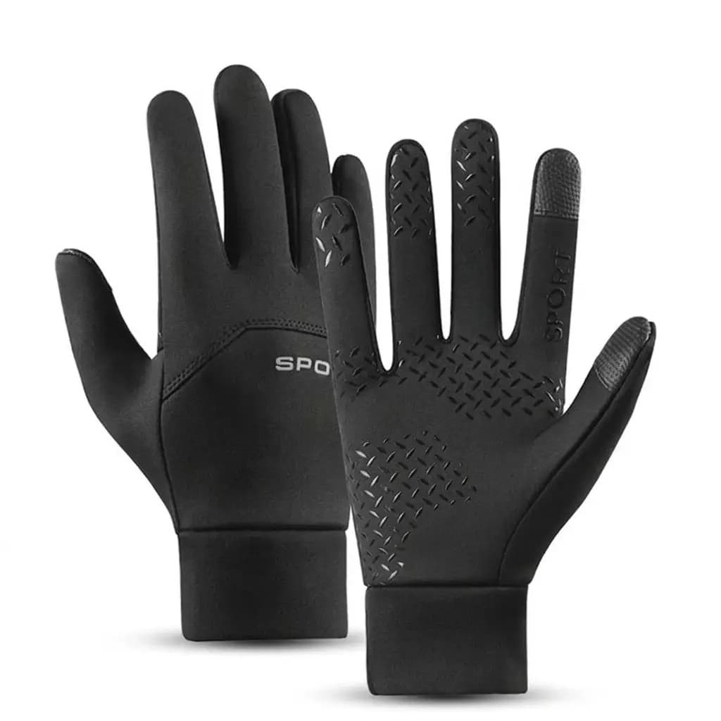 Thermal Touchscreen Gym Gloves - Warm Windproof Training Grip