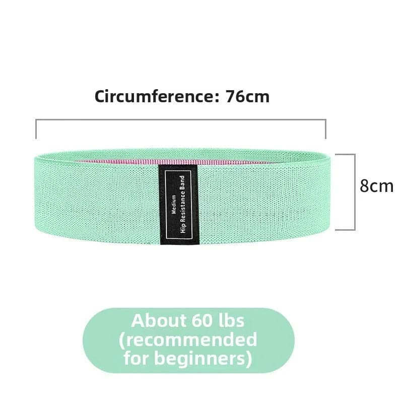 Beautiful Body Cotton Hip Resistance Band for Squats