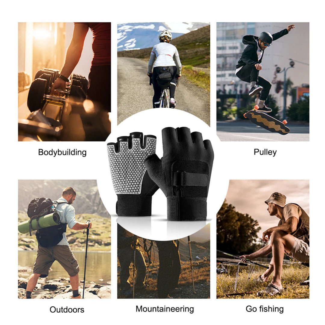Weightlifting Wrist Support Gloves