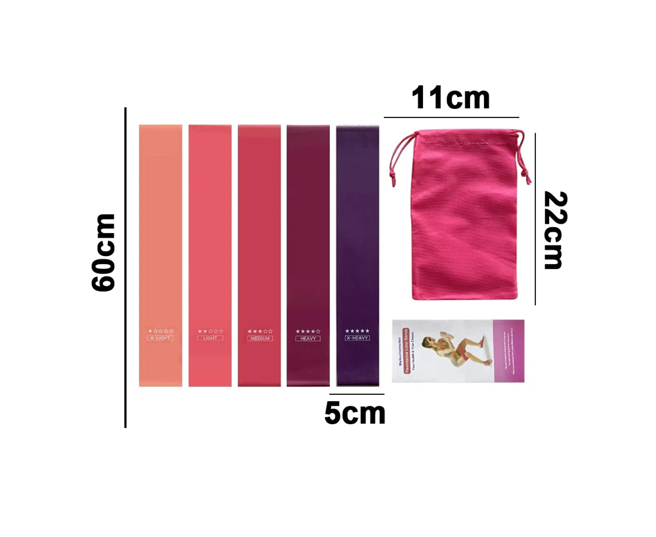 Resistance Bands Workout Set