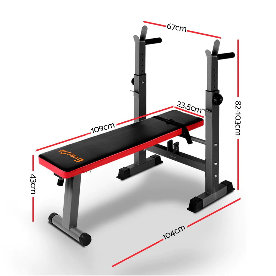 Foldable Sit-Up Weight Bench