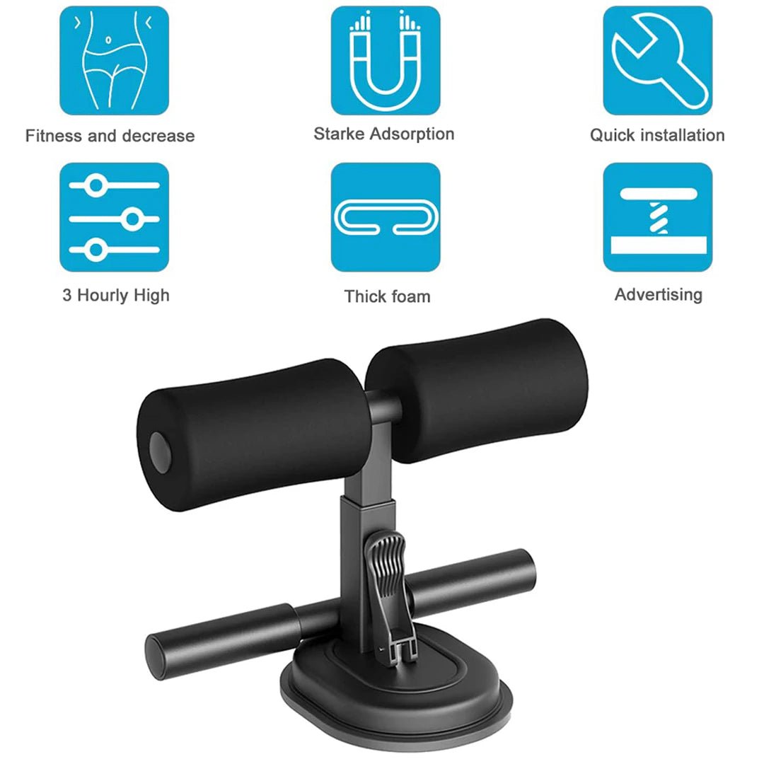 Floor Suction Sit-Up Bar