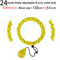 Smart Sport Hoop: Adjustable Weighted Exercise Hoop for Adults