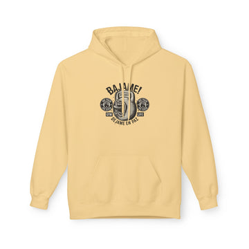 Baja Me! Retro VW Camper Hoodie – Vintage Surf Van Graphic Hooded Sweatshirt