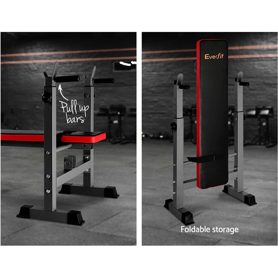 Foldable Sit-Up Weight Bench