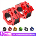 Pro Dumbbell Barbell Lock Clips Quick O-Rod Weight Lifting Gym