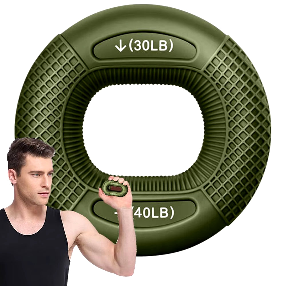 Silicone Finger Gripper Ring Hand Strengthener Wrist Trainer