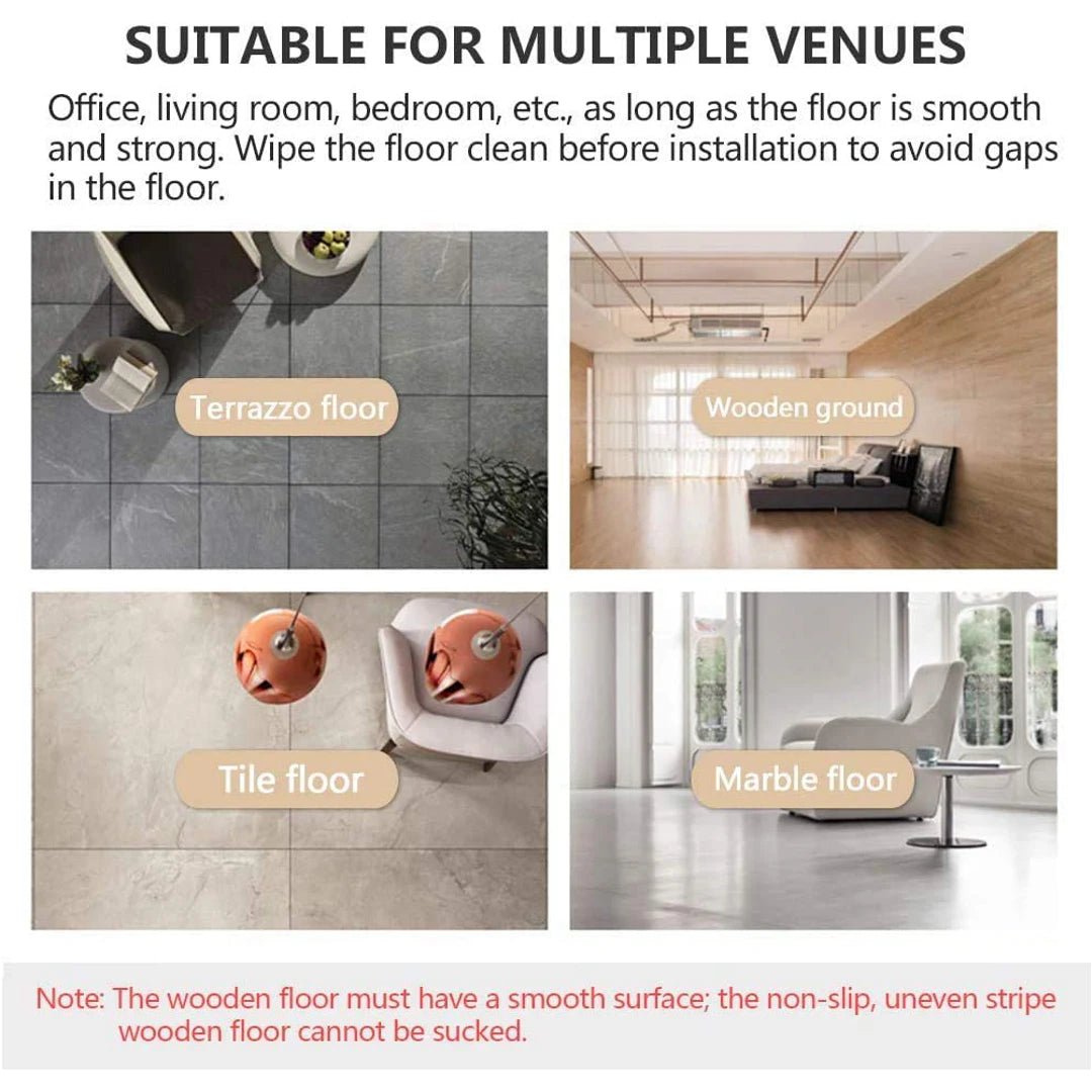 Floor Suction Sit-Up Bar