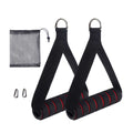 Heavy Duty D-Ring Gym Handles for Cable Machine & Bands