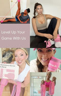 Ankle Resistance Bands with Cuffs | Pink Booty Band