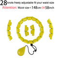 Smart Sport Hoop: Adjustable Weighted Exercise Hoop for Adults