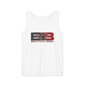Beautiful Body Tank Top – Fitness Logo Sleeveless Gym Shirt